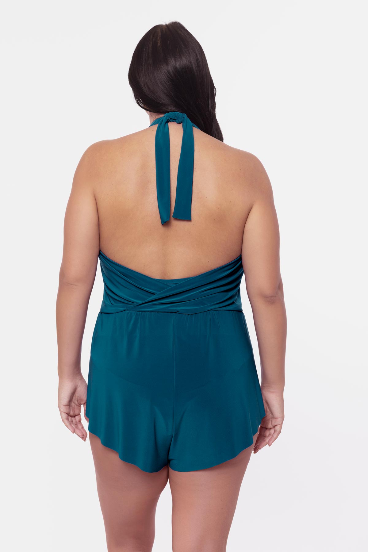 Plus Size Bianca Romper Merlot | Miraclesuit