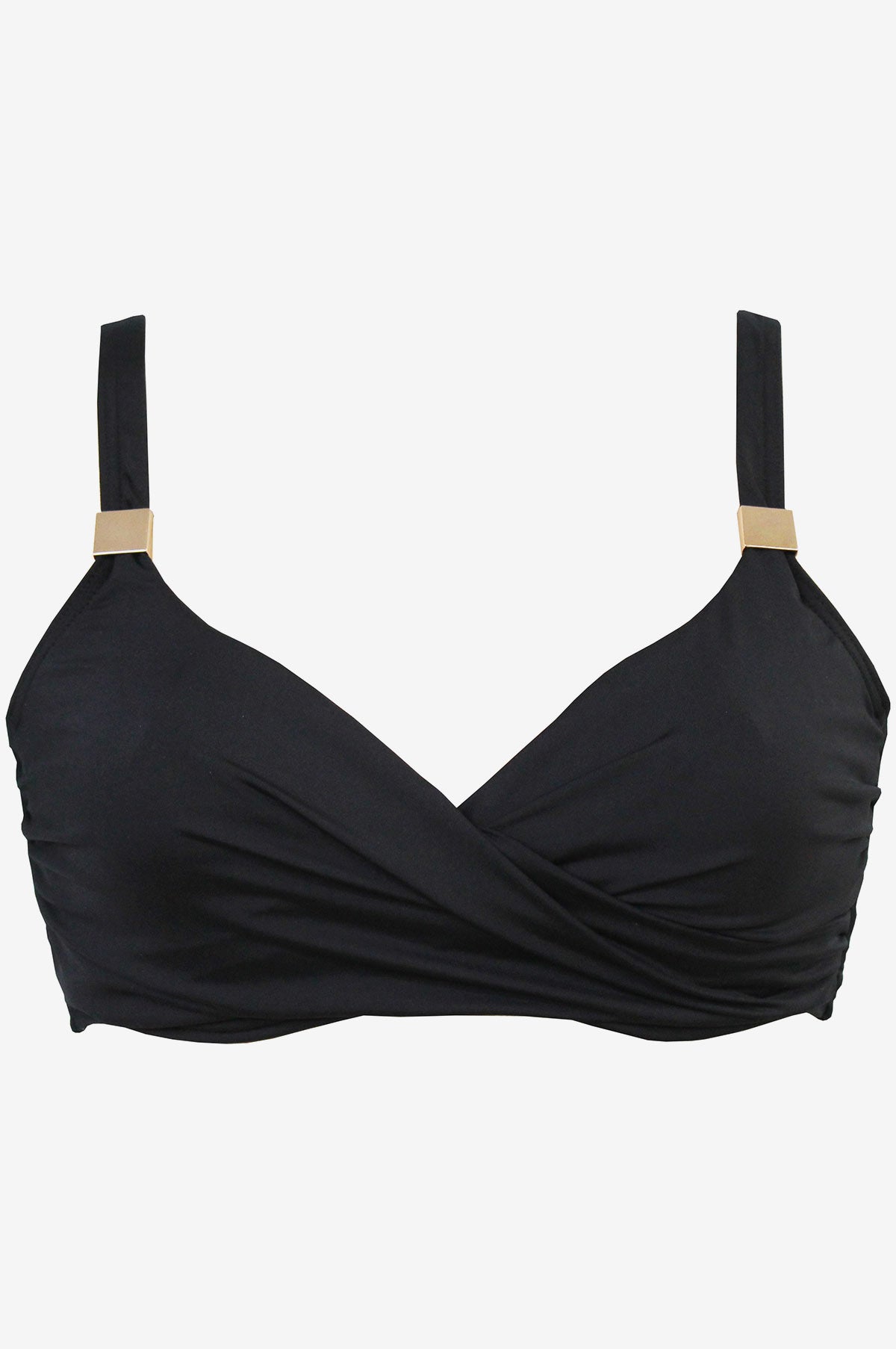 Underwire Surplice Bra Top Midnight | Miraclesuit