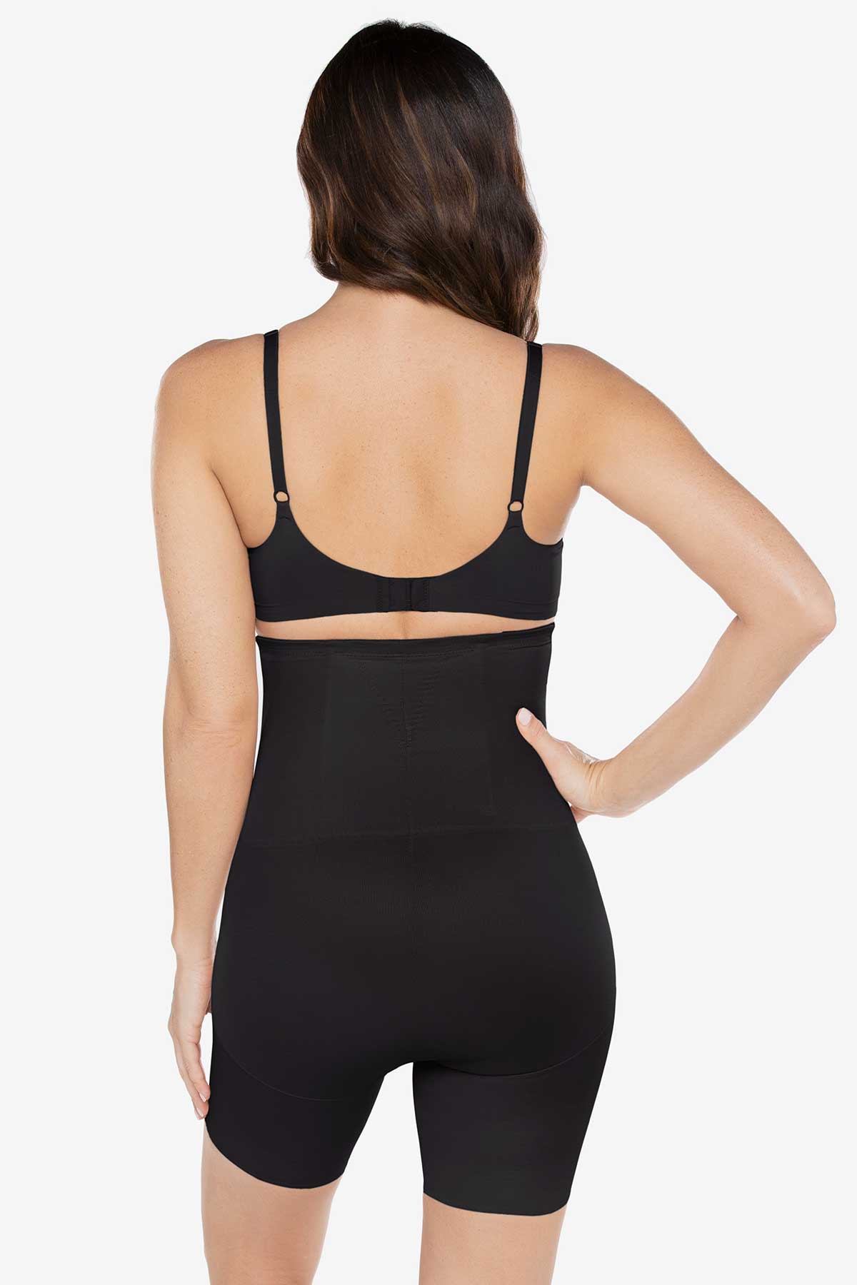 Hi-Waist Mid Thigh Slimmer Warm Beige/Nude | Miraclesuit