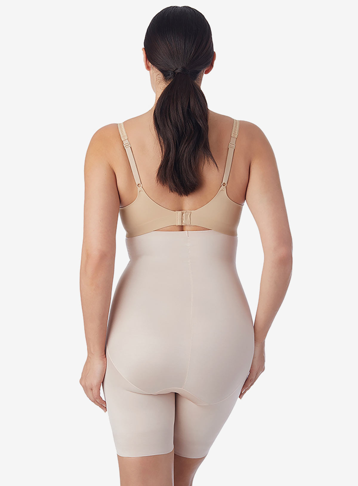 TC Firm Control Skin Benefit Thigh Slimmer Black | Miraclesuit