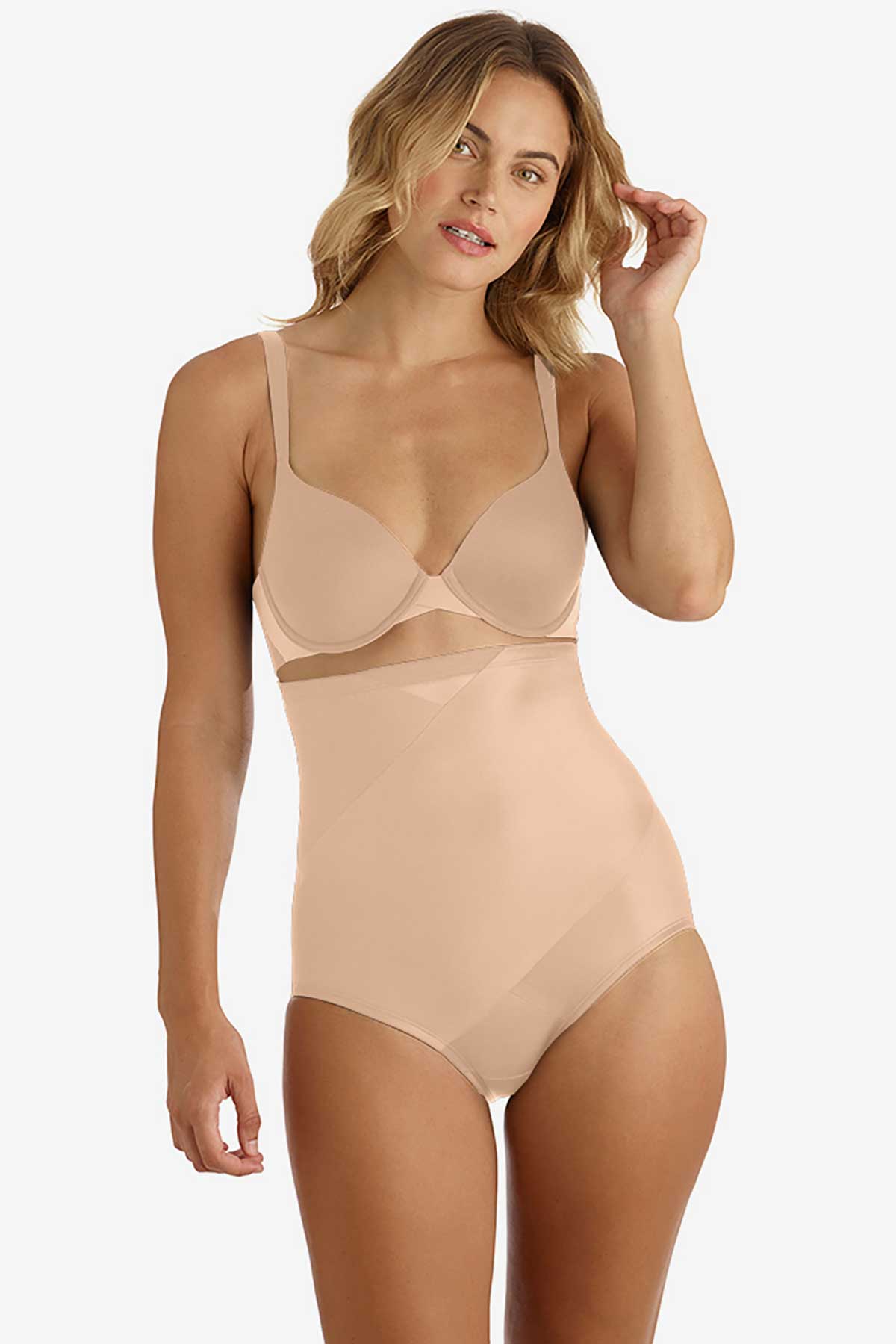 TC Tummy Tux Extra Firm Control Hi-Waist Brief Black | Miraclesuit