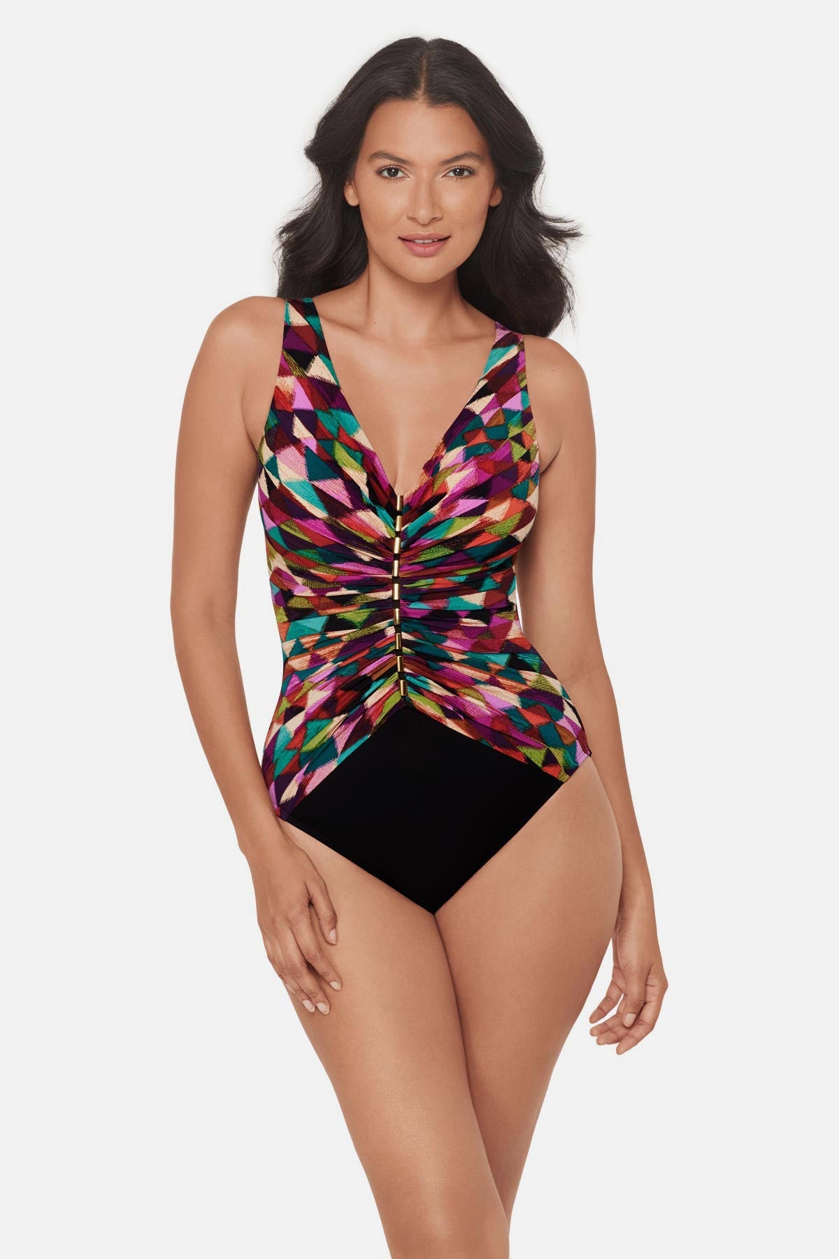 Charmer One Piece in Farfalle Multi | Miraclesuit