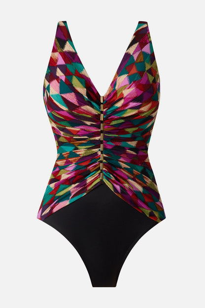 Charmer One Piece in Farfalle Multi | Miraclesuit