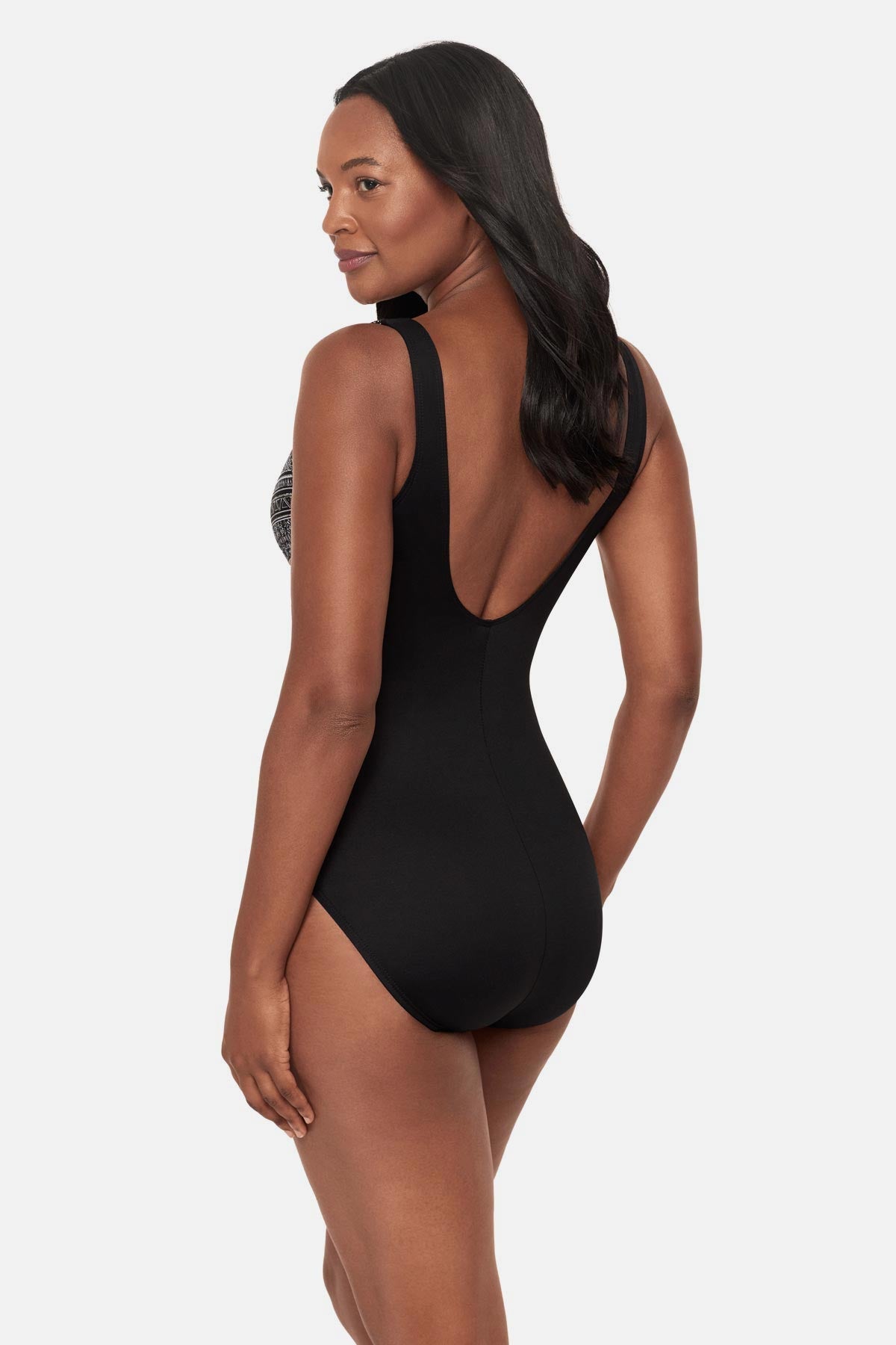 Escape One Piece in Elysium Black/White | Miraclesuit