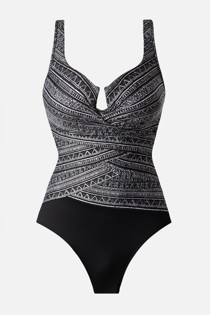 Escape One Piece in Elysium Black/White | Miraclesuit
