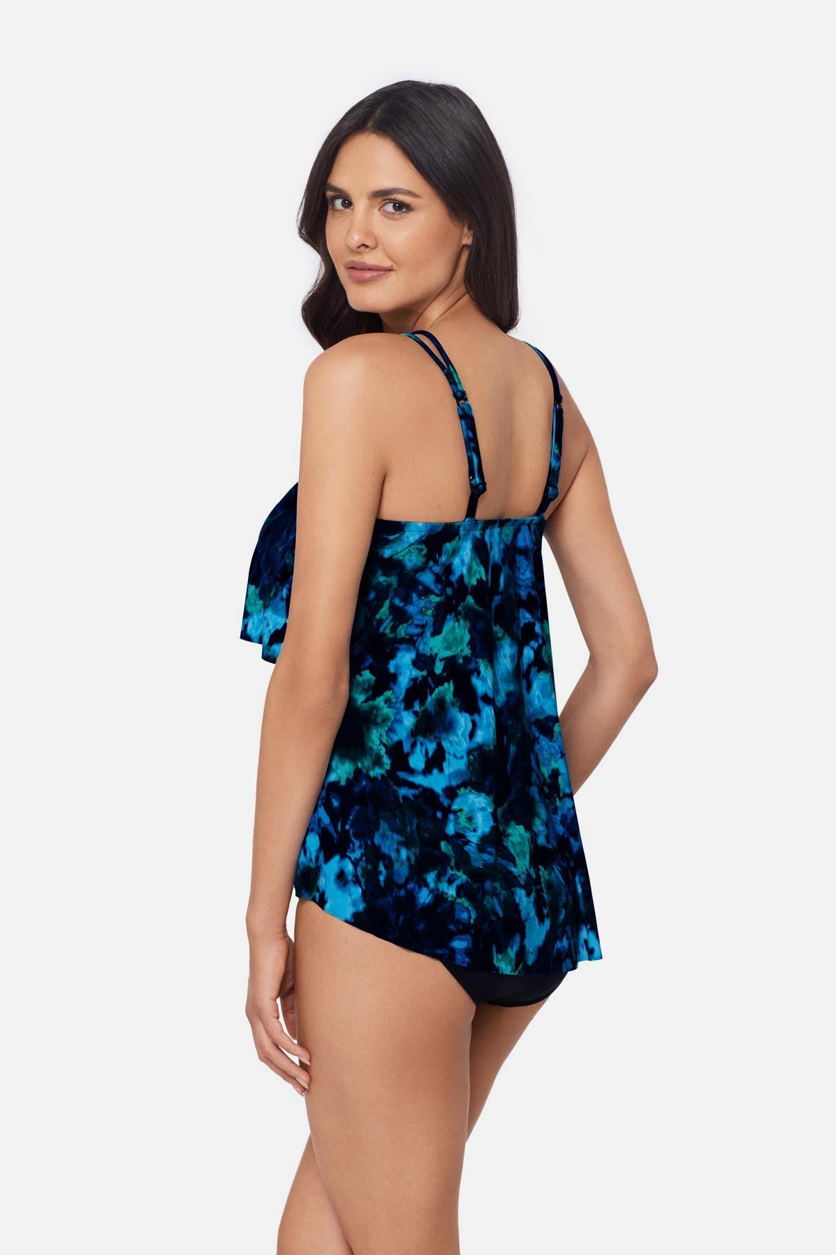 Magicsuit Gracie Tankini Top in Mashup Blue/Multi | Miraclesuit