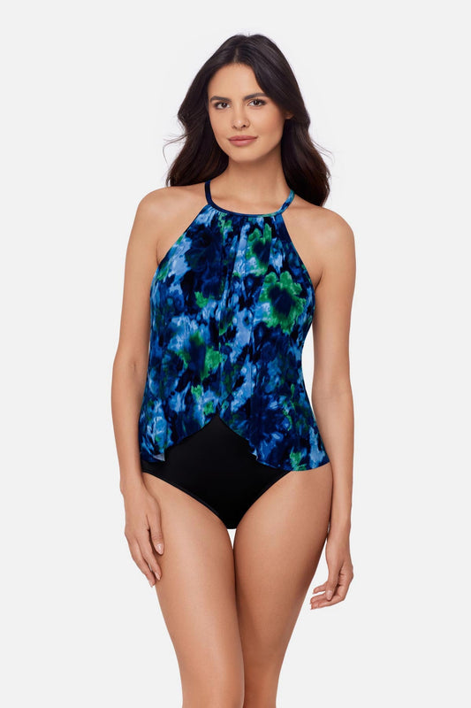 Magicsuit Aubrey One Piece in Mashup Blue/Multi | Miraclesuit
