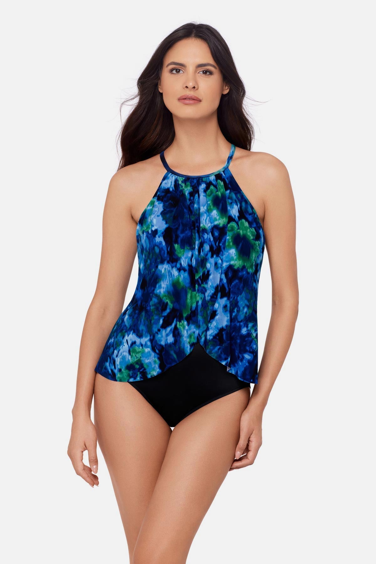 Magicsuit Aubrey One Piece in Mashup Blue/Multi | Miraclesuit