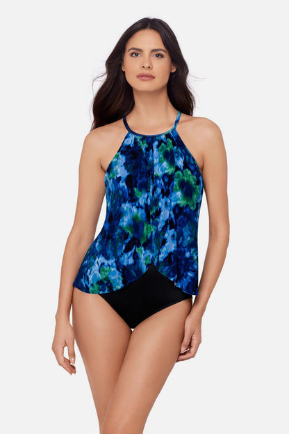 Magicsuit Aubrey One Piece in Mashup Blue/Multi | Miraclesuit