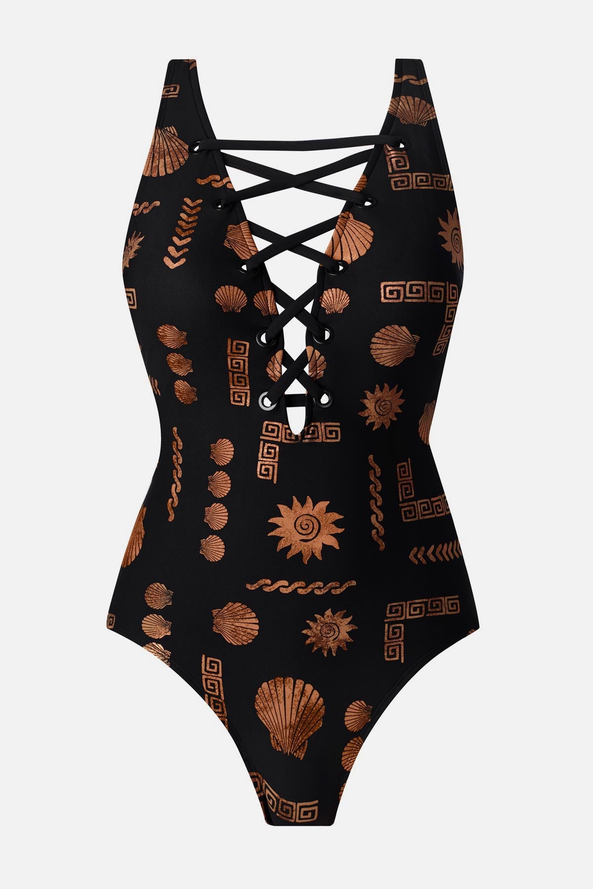 Magicsuit Steffi One Piece in Clamdigger Black/Multi | Miraclesuit