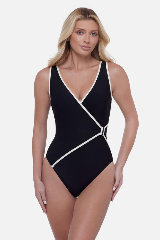 miracle by Ave One Piece in Black Black | Miraclesuit