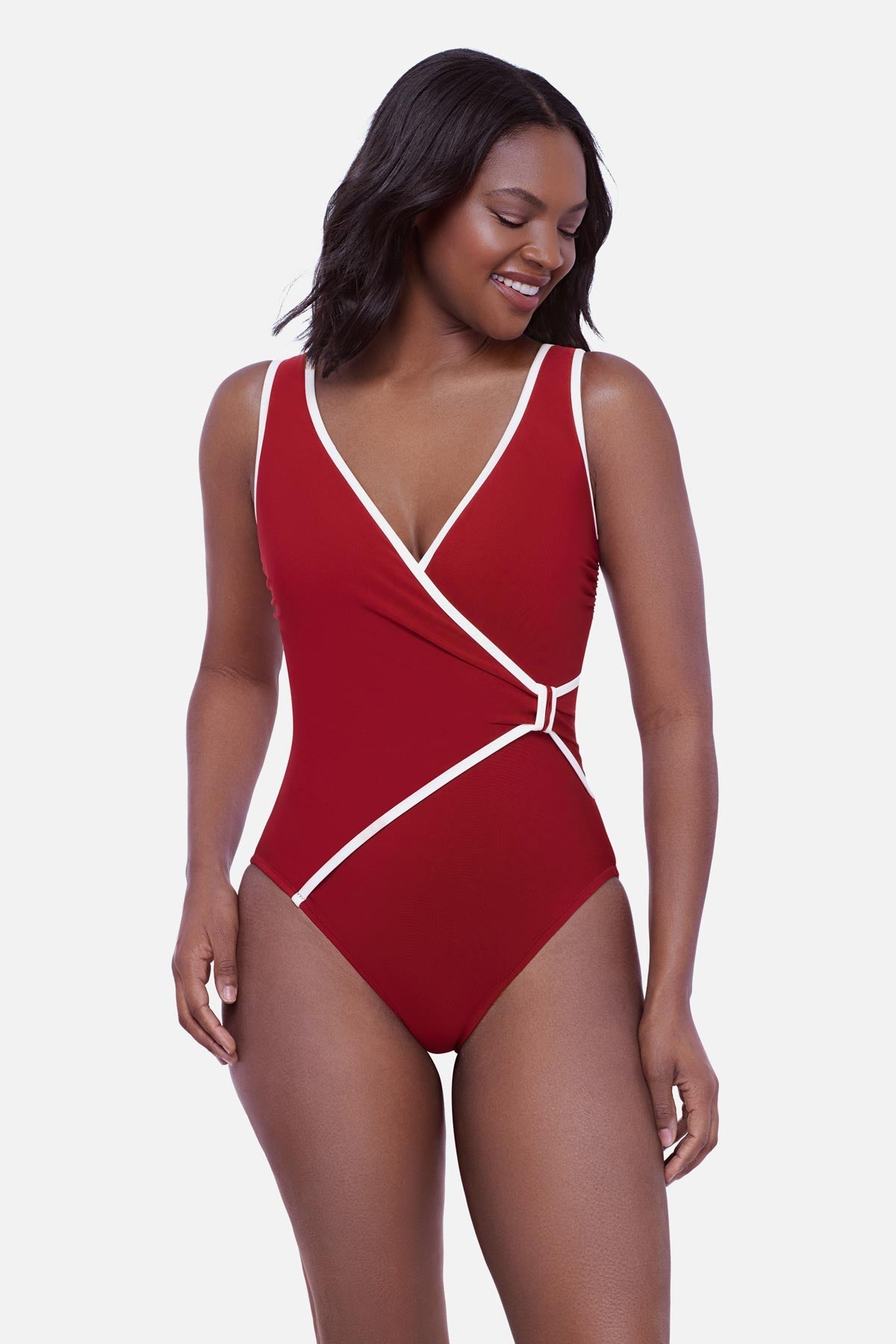 miracle by Ave One Piece in Cherry Chocolate Cherry Chocolate | Miraclesuit