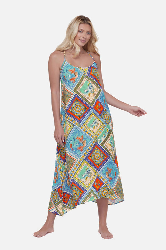 miracle by Beach Dress in Coral Casino Coral Casino | Miraclesuit
