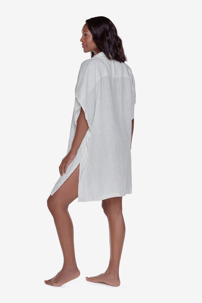 Beach Shirt Cover Up in Ivory Ivory | Miraclesuit