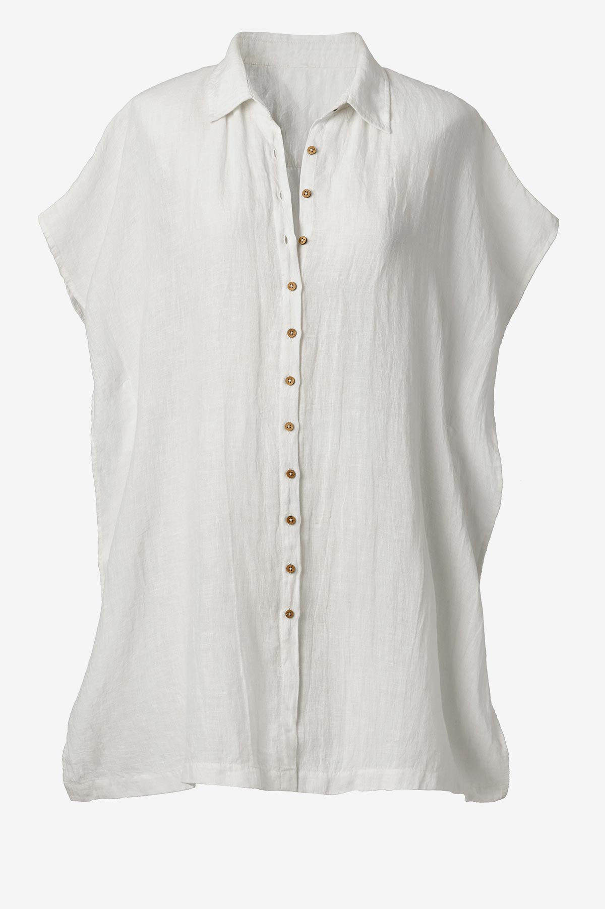 Beach Shirt Cover Up in Ivory Ivory | Miraclesuit