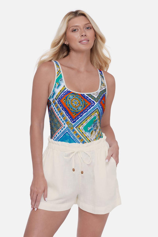 miracle by Beach Shorts in Ivory Ivory | Miraclesuit