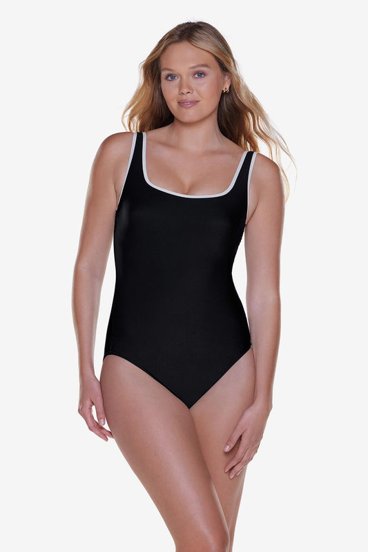 Gem One Piece in Black Black | Miraclesuit