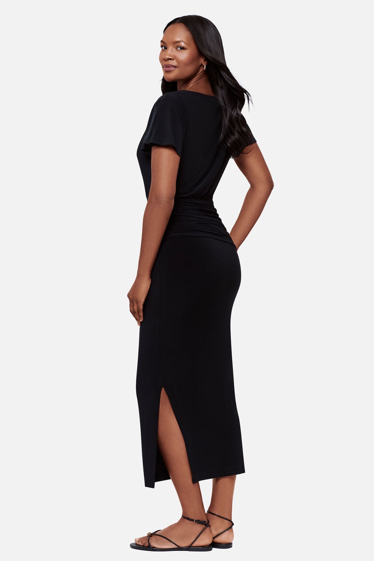 Body by Kaia Shaping Dress in Black Black | Miraclesuit