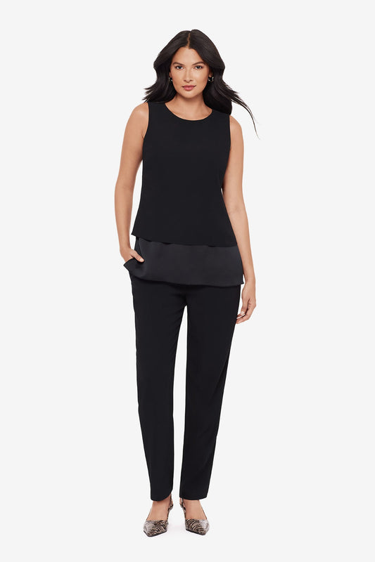 Crepe Easy Jogger in Black Black | Miraclesuit