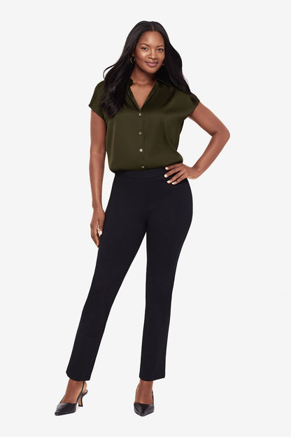 Relaxed Charmeuse Blouse in Nori Nori | Miraclesuit