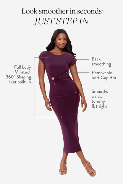 Body by Isla Shaping Dress in Bing Bing | Miraclesuit