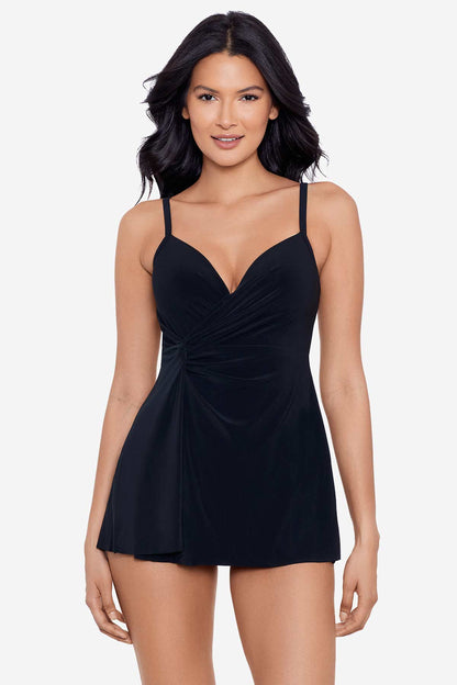 Adora Swim Dress Mulberry | Miraclesuit