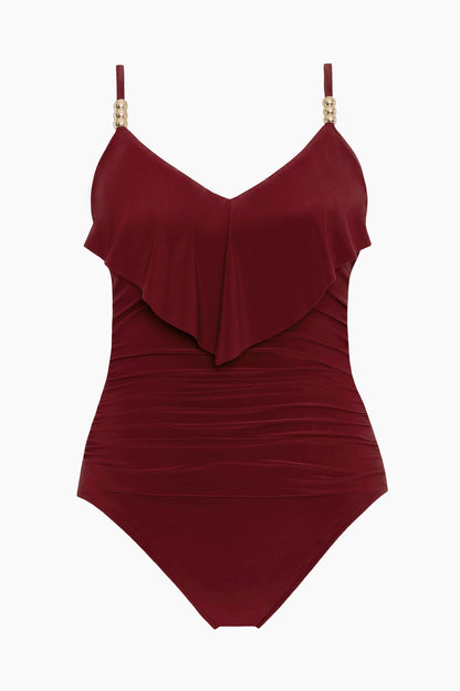 Magicsuit Isabel One Piece Swimsuit Merlot | Miraclesuit