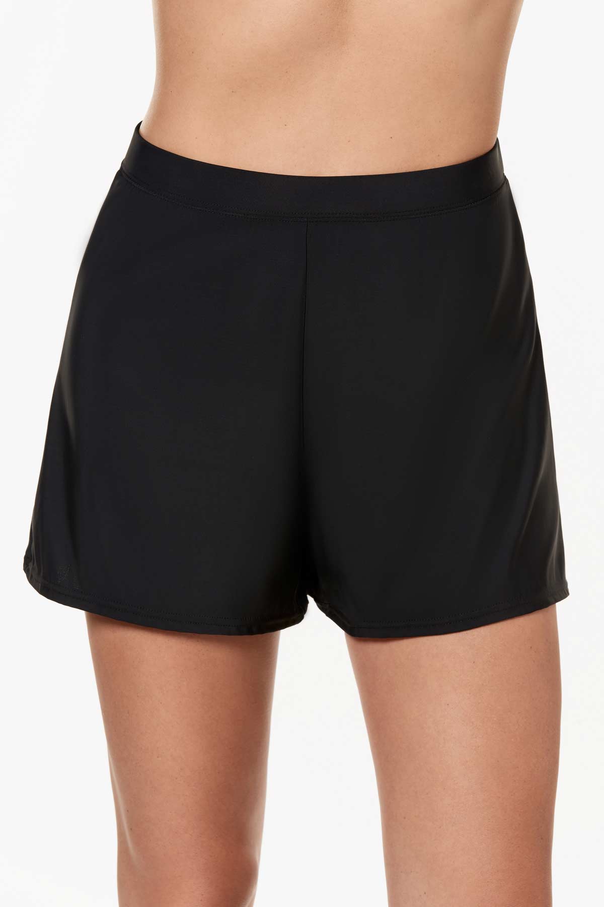 Tummy Control Swim Shorts - Swim Bottom Black | Miraclesuit