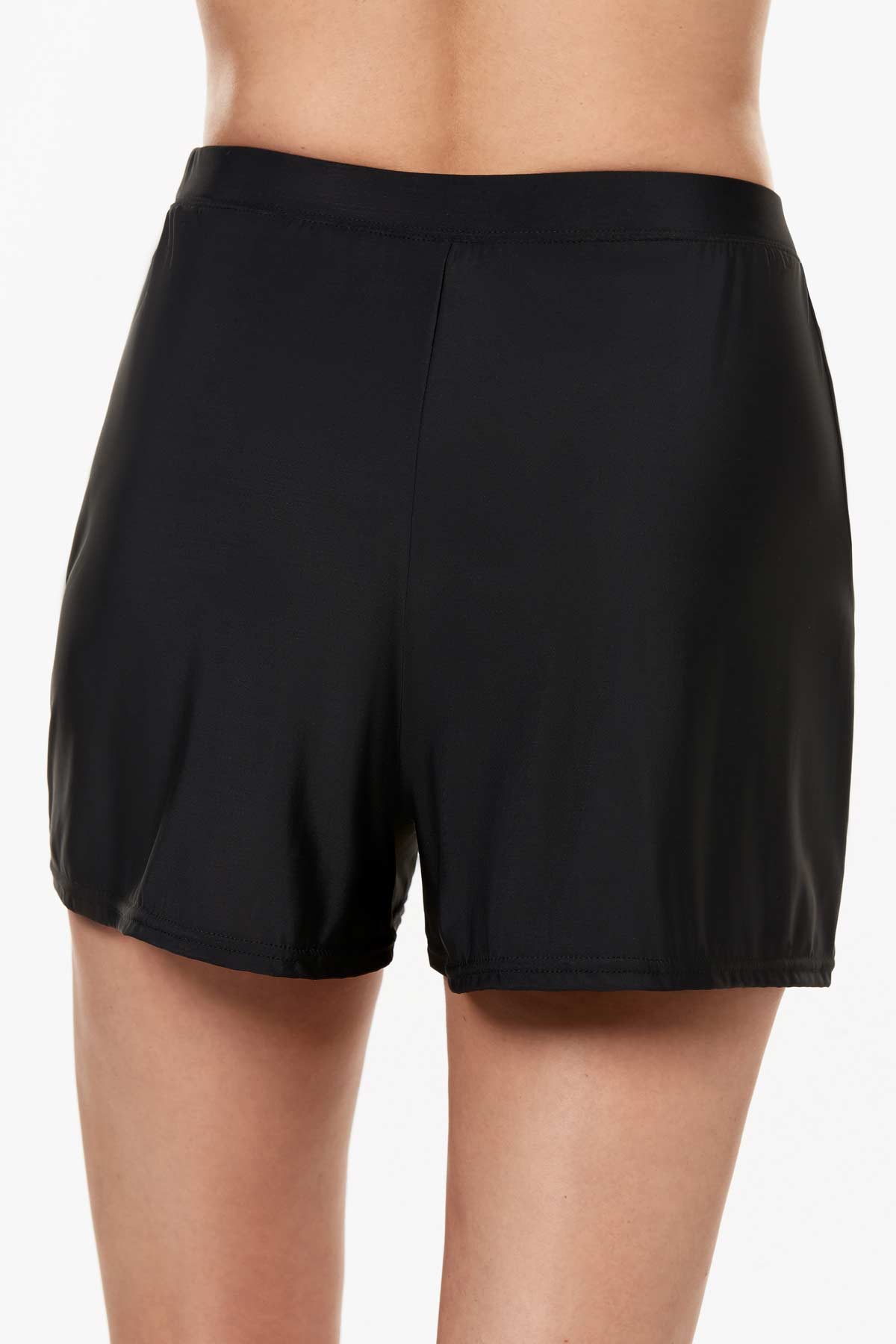 Tummy Control Swim Shorts - Swim Bottom Black | Miraclesuit