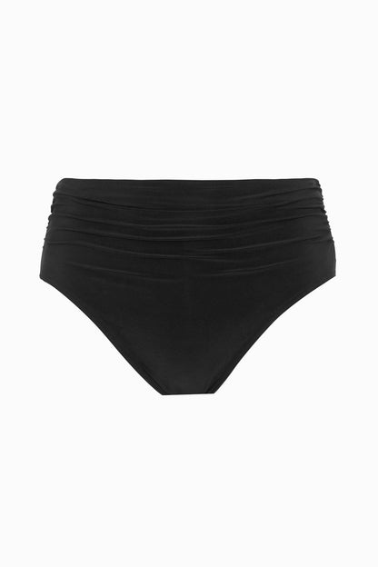 Magicsuit Shirred Jersey Swim Bottom Black | Miraclesuit