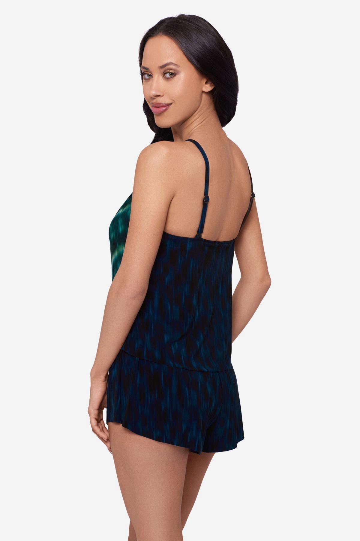 Magicsuit Carezza Goldie One Piece Romper Black/Multi | Miraclesuit