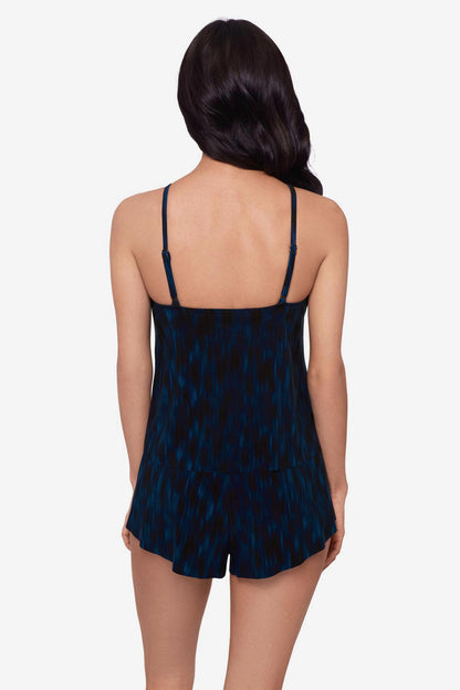 Magicsuit Carezza Goldie One Piece Romper Black/Multi | Miraclesuit