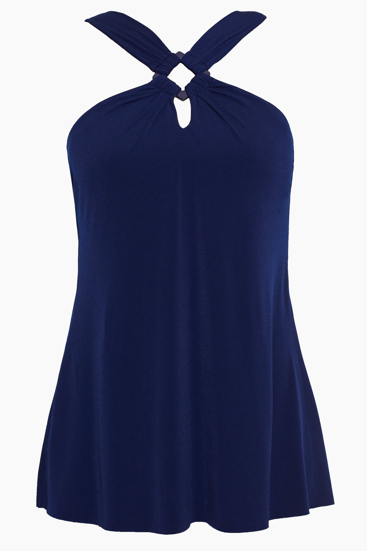 Magicsuit Square Cut Beverly One Piece Swimsuit Navy | Miraclesuit
