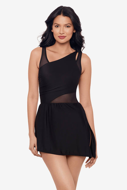 Alina Swim Dress Mulberry | Miraclesuit