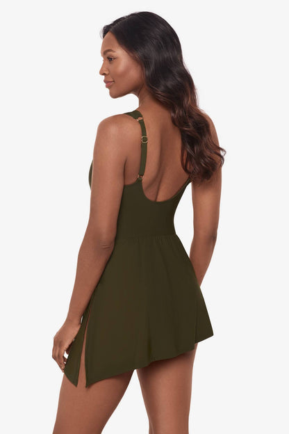 Alina Swim Dress Mulberry | Miraclesuit