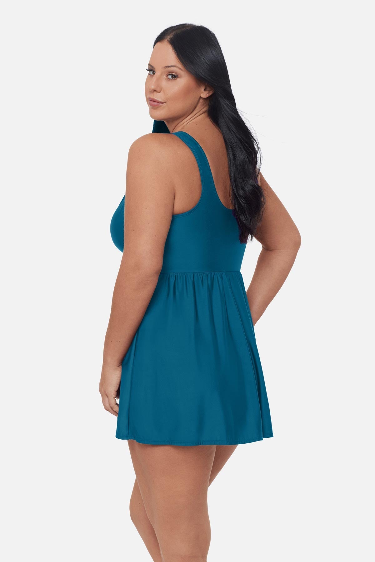 Plus Size Marais Swim Dress Mulberry | Miraclesuit