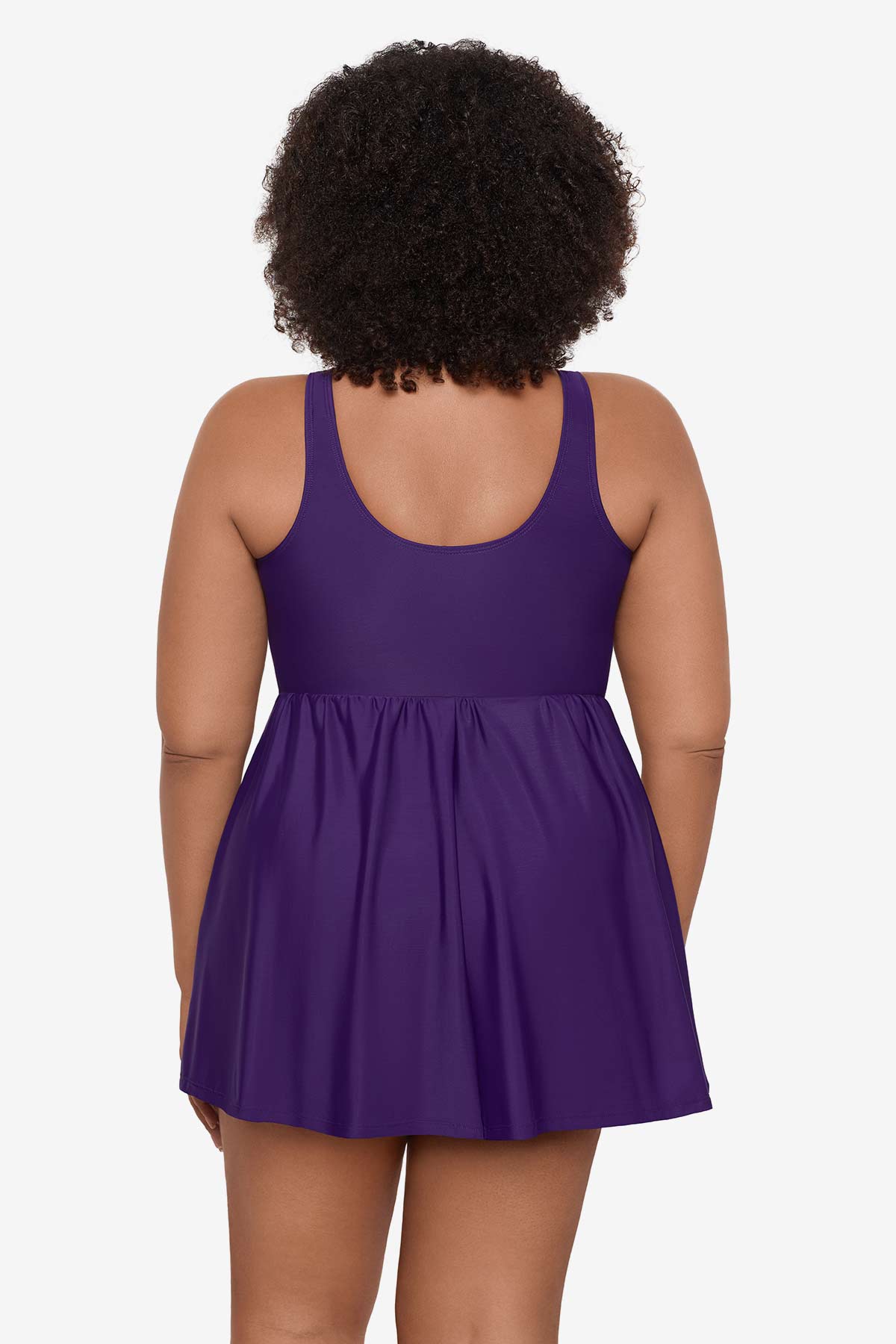 Plus Size Marais Swim Dress Mulberry | Miraclesuit