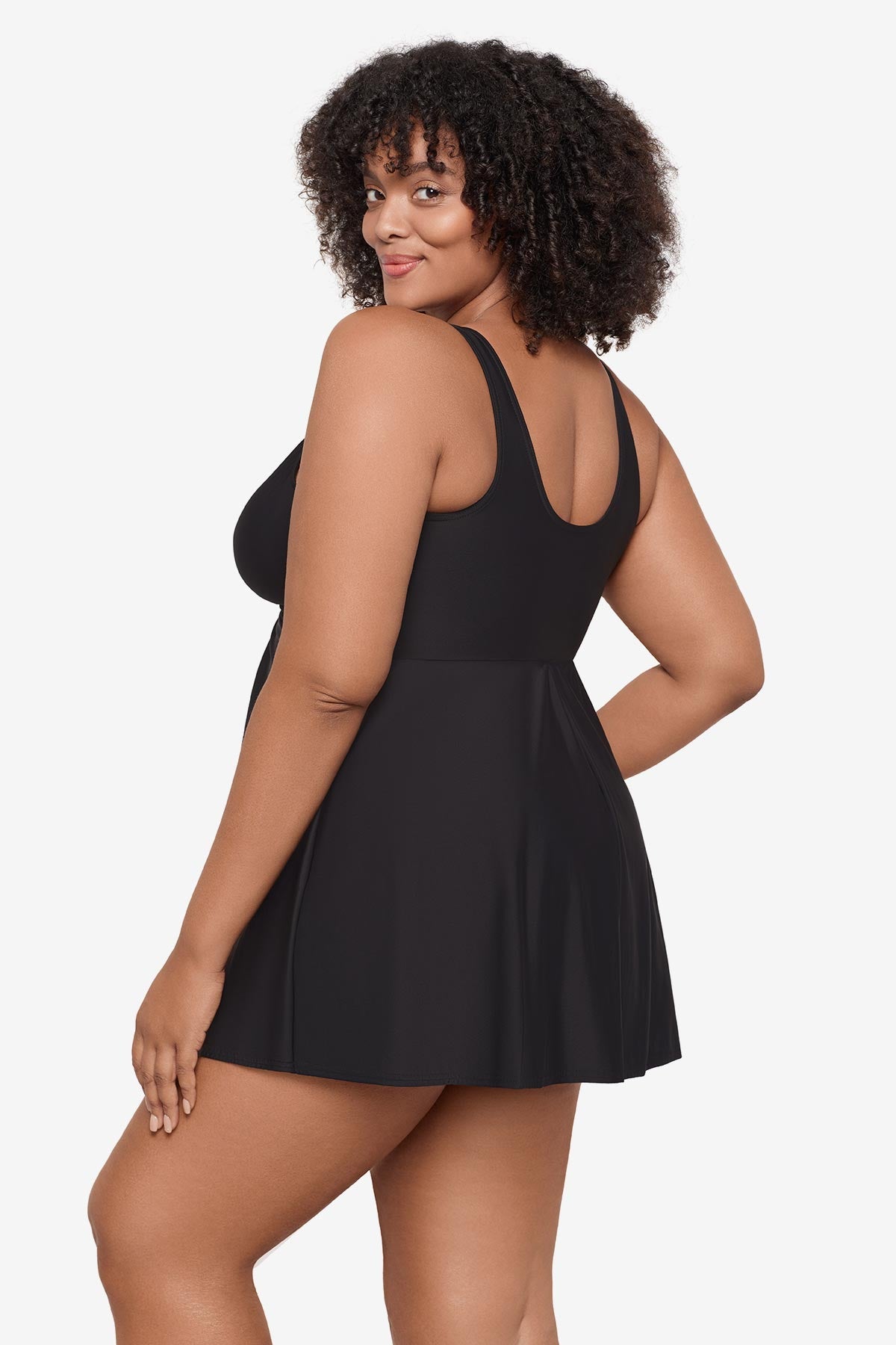 Plus Size Marais Swim Dress Mulberry | Miraclesuit