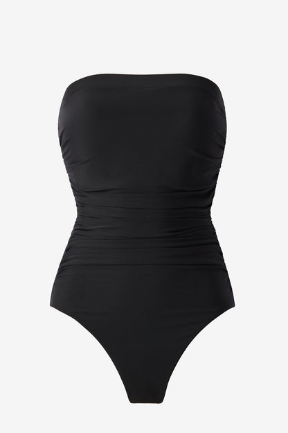 Avanti Bandeau One Piece Swimsuit Sangria | Miraclesuit