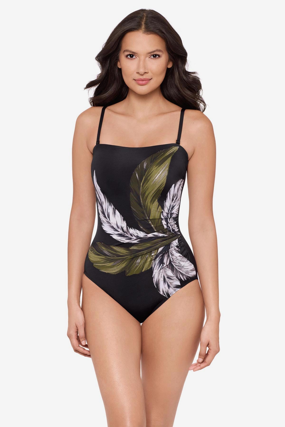 Avanti One Piece Swimsuit in Boca Grande Black/Multi | Miraclesuit