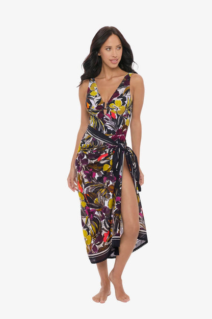 Magicsuit Hot House Pareo Swim Cover Up Multi | Miraclesuit