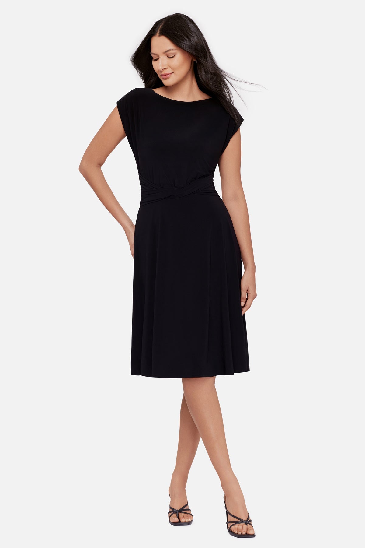Body by Auri Shaping Dress in Black Black | Miraclesuit
