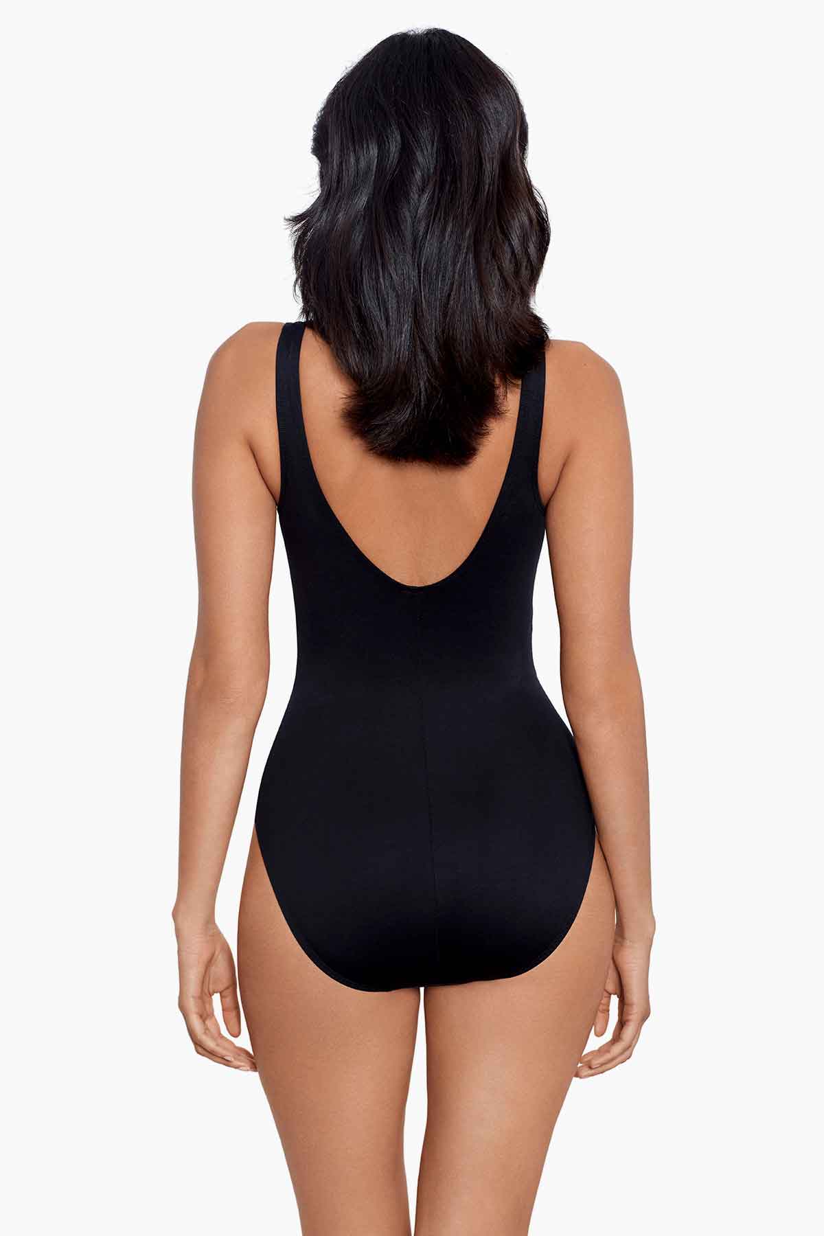 Spectra Somerpointe One Piece Swimsuit Black/White | Miraclesuit
