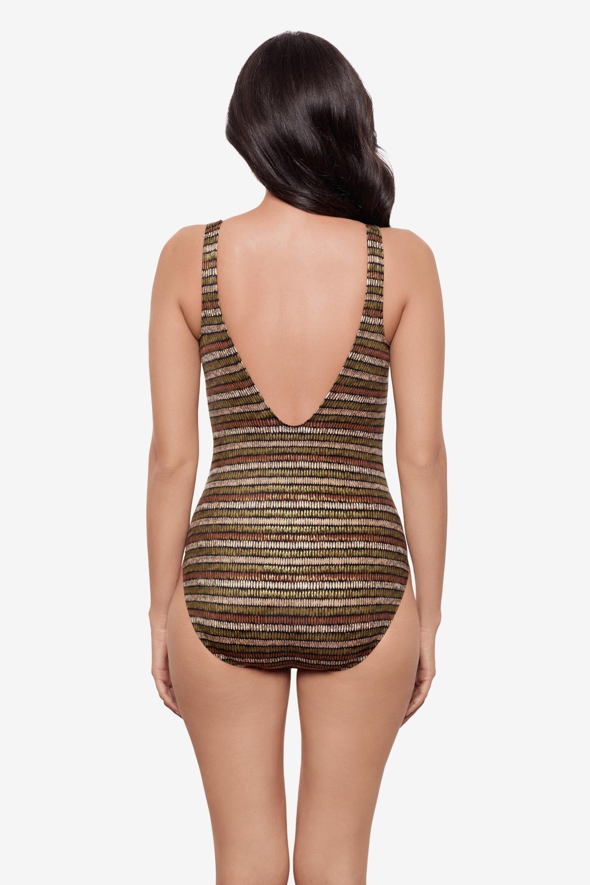 Odyssey One Piece in Sparkle Sands Black/Multi | Miraclesuit