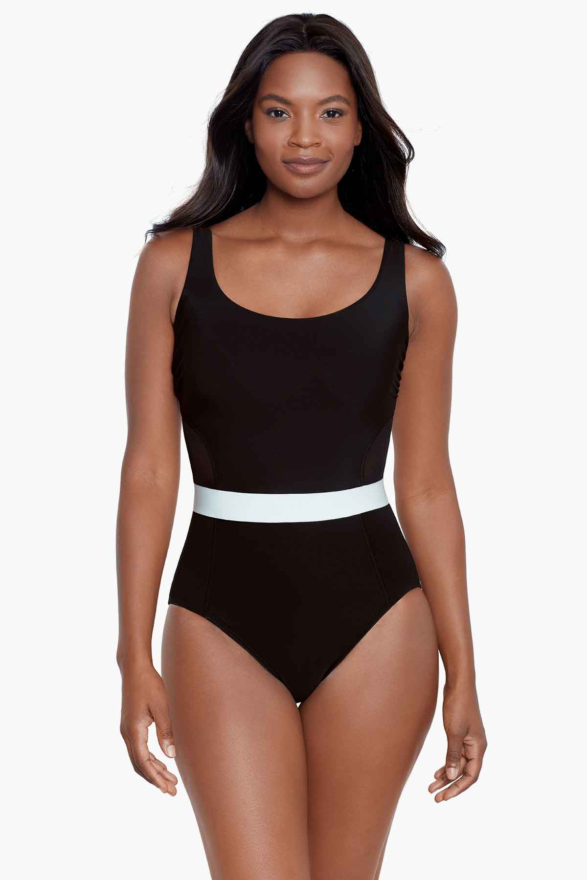 Spectra Somerland One Piece Swimsuit Black/White | Miraclesuit