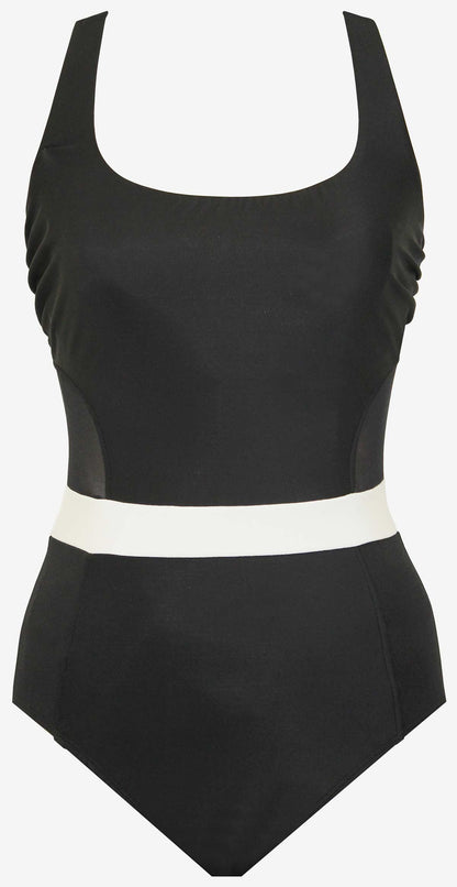 Spectra Somerland One Piece Swimsuit Black/White | Miraclesuit