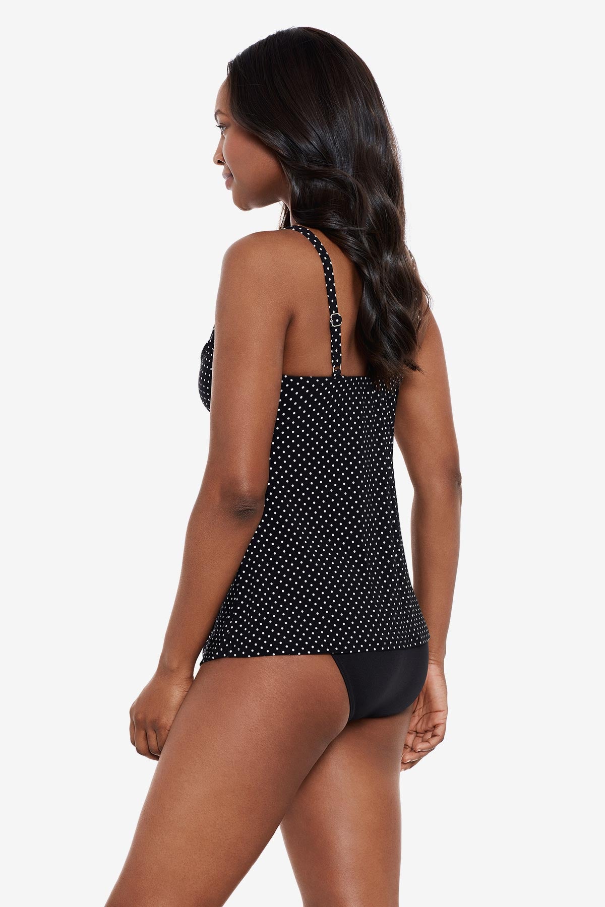 Pin Point Love Knot Tankini Midnight | Miraclesuit