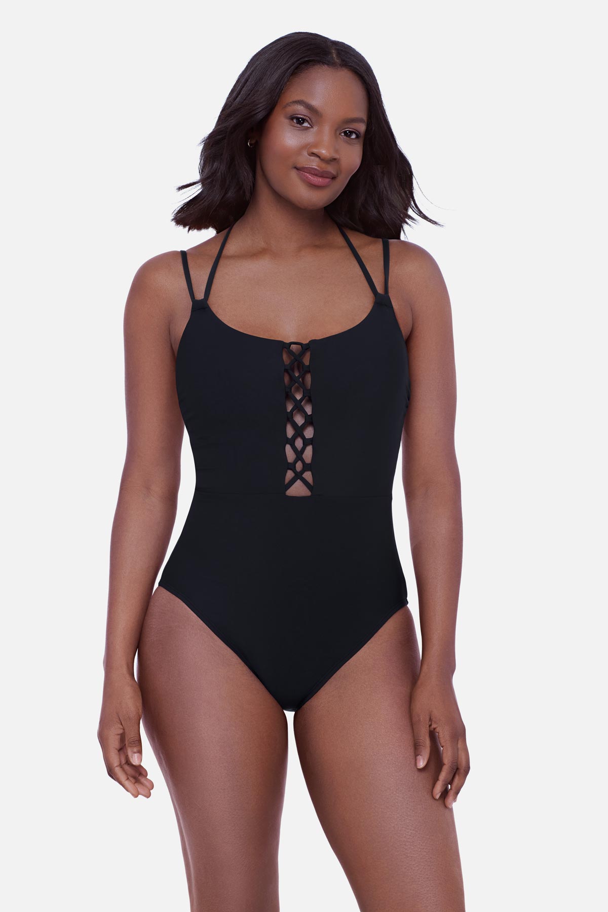 miracle by Bae One Piece in Black Black | Miraclesuit