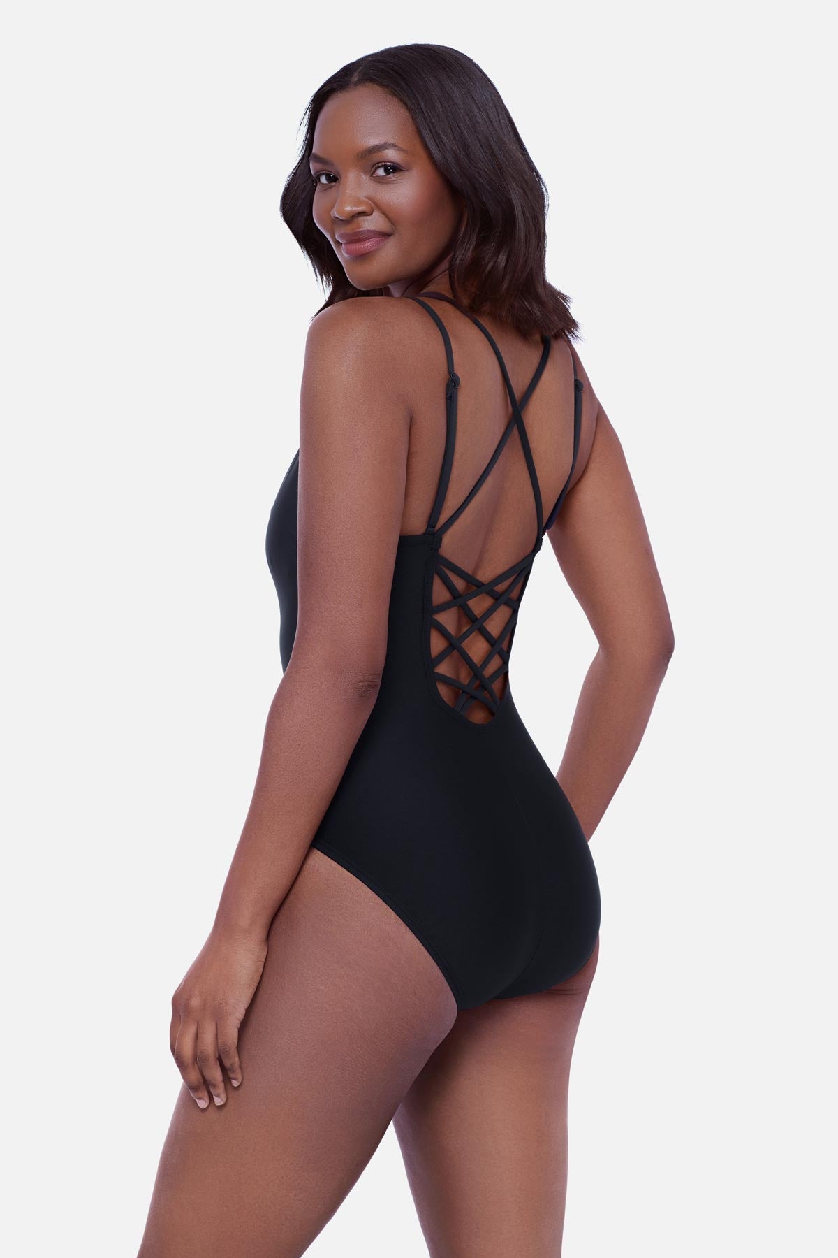 miracle by Bae One Piece in Black Black | Miraclesuit