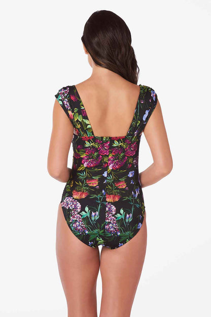 Bathing Suit With Tummy Control - Magicsuit Modern Romance Natalie White/Multi | Miraclesuit